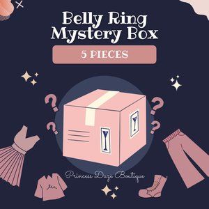 Belly‎ Button Ring Mystery Box! 5 Pieces
